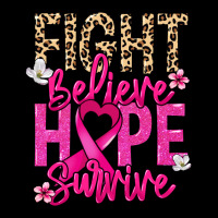 Fight Believe Hope Survive Cancer Awareness Urban Hoodie | Teevron