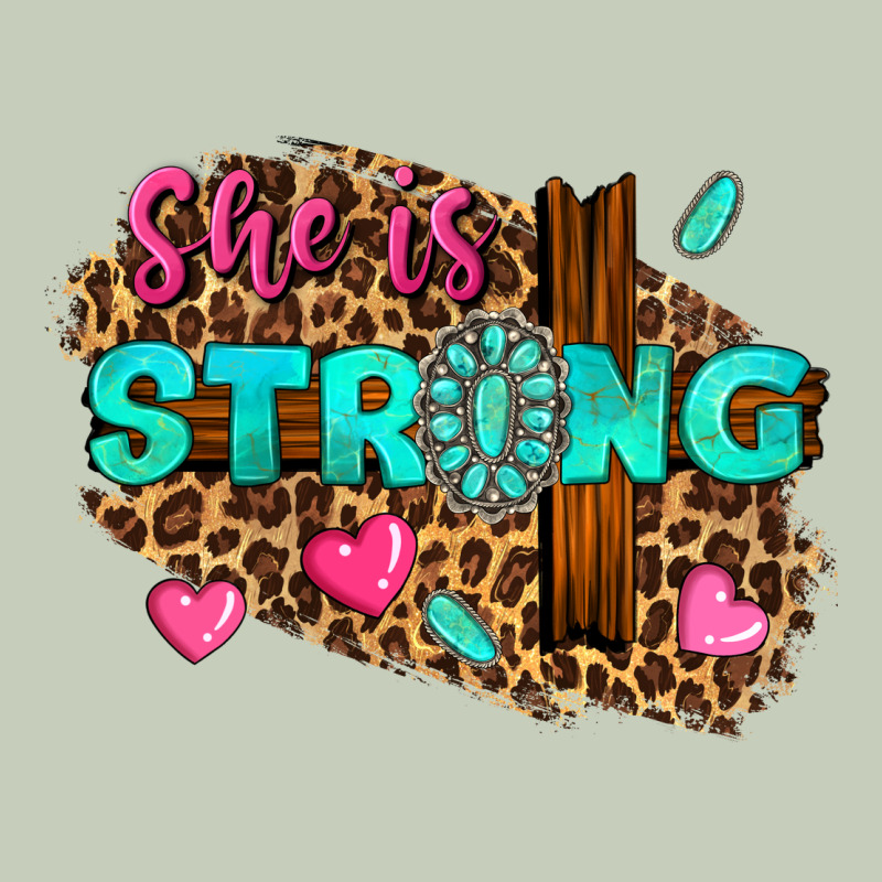 She Is Strong Ladies Tee by texasbilliewilder | Teevron