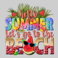 Hello Summer Lets Go To The Beach Premium Tee | Teevron