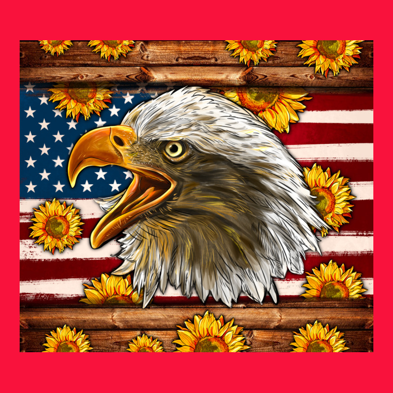 American Flag Eagle Classic Tee by LillyAllenDesigns | Teevron