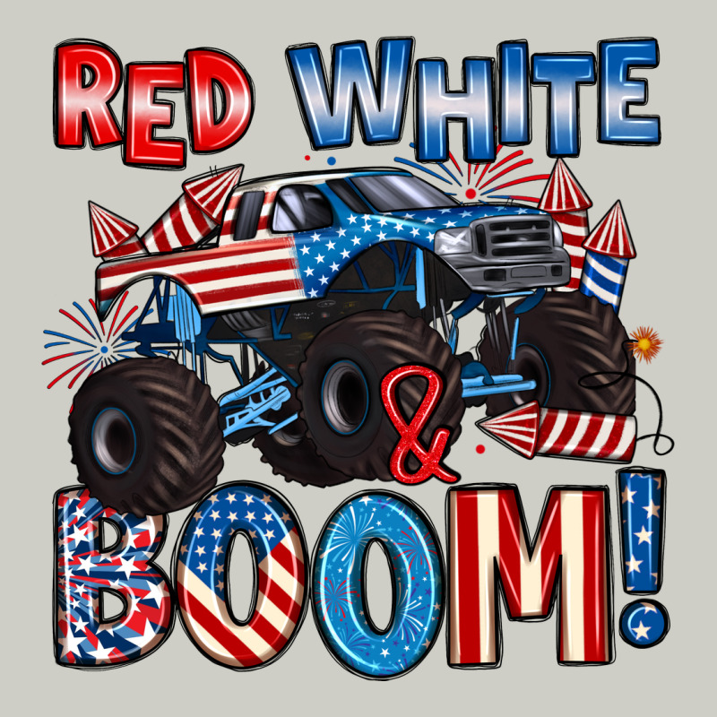 Red White And Boom 4th Of July Heavyweight Hoodie by Artiststas | Teevron