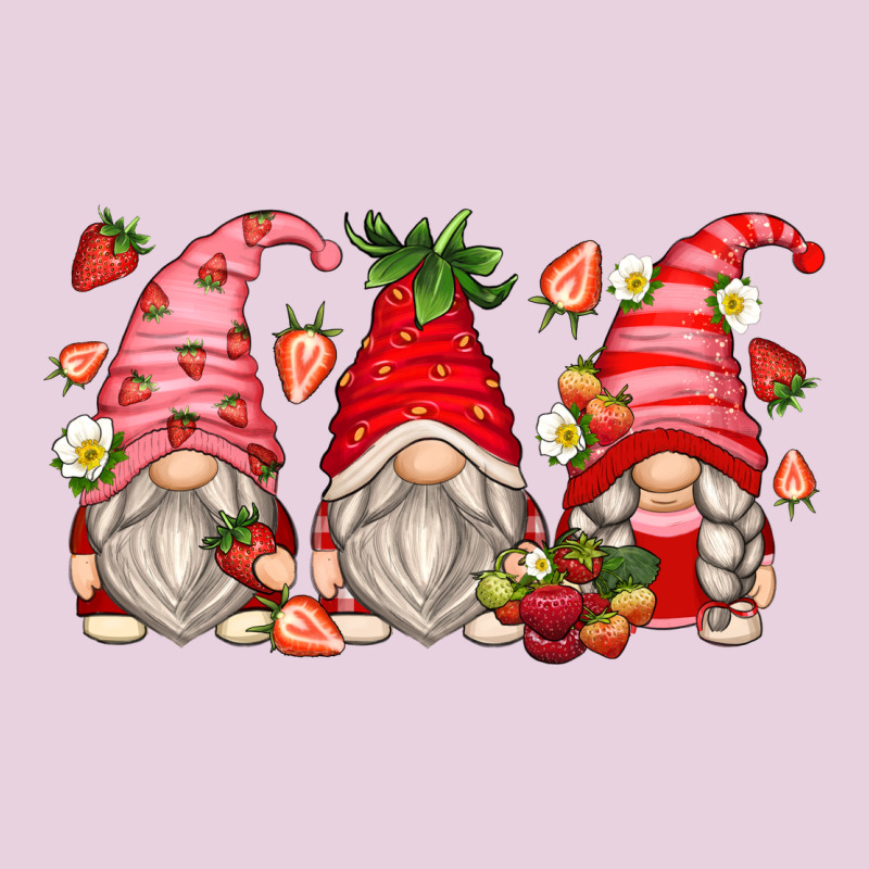 Strawberry Gnomes Ladies Tee by Zillion Design Studio | Teevron
