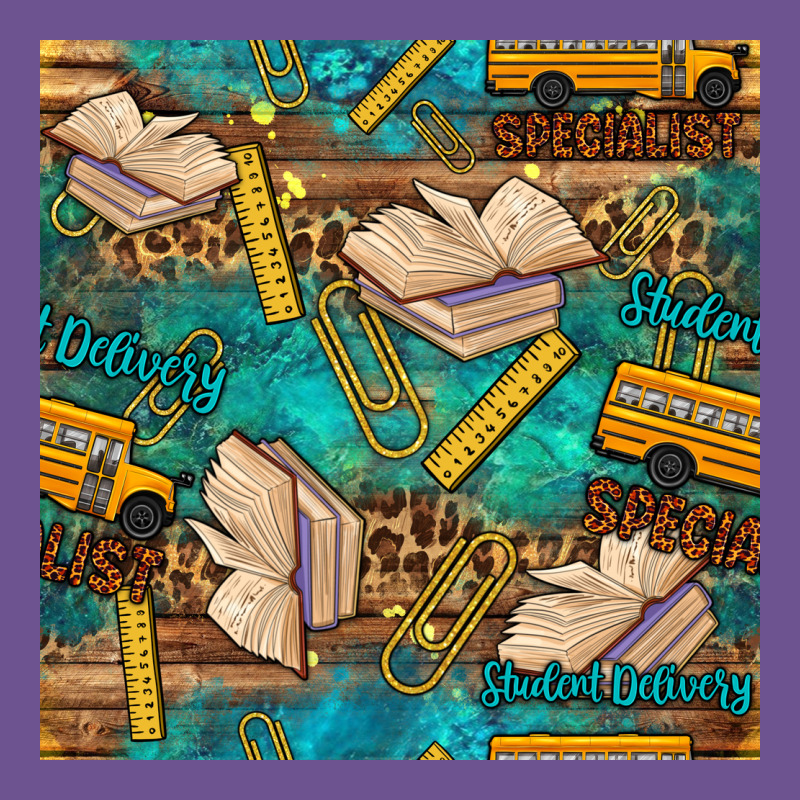 Student Delivery Specialist Seamless Pattern Vintage Tee by BundleAndBundleShop | Teevron