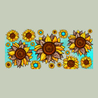 Leopard Sunflower Gemstone Ladies Tee | Teevron