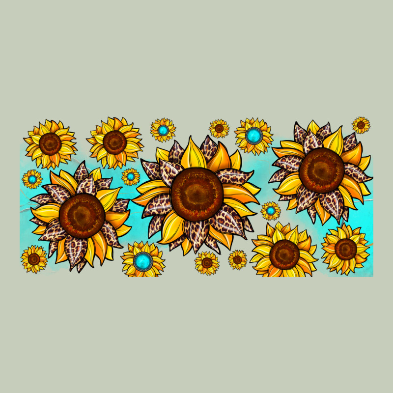 Leopard Sunflower Gemstone Ladies Tee by JahusDesignShop | Teevron