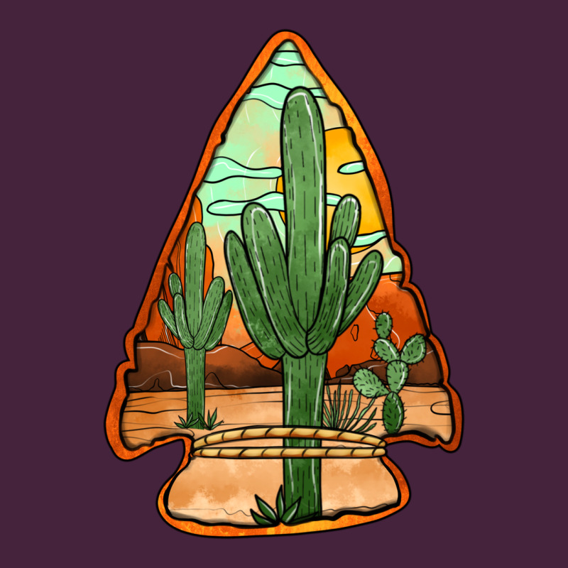 Desert Cactus Arrowhead Long Sleeve Tee by Jasminsmagicworld | Teevron