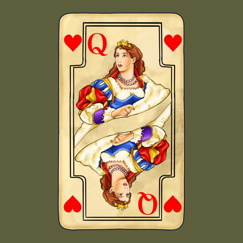 Love Playing Cards Queen Vintage Tee by AdoDesignShop | Teevron