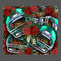 Floral American Football  Helmet Zipper Hoodie | Teevron