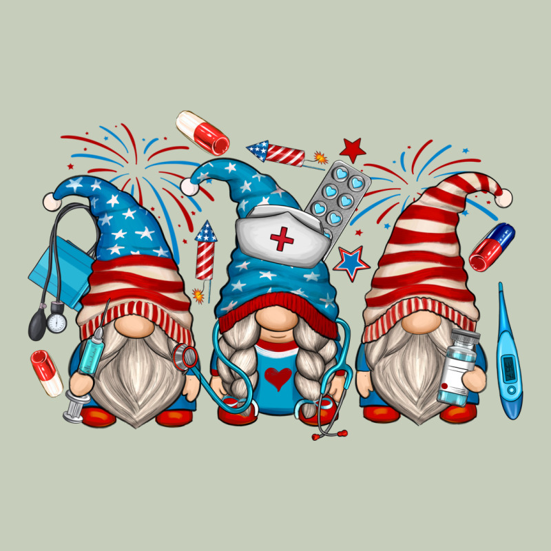 American Nurse Gnomes Ladies Tee by Zillion Design Studio | Teevron