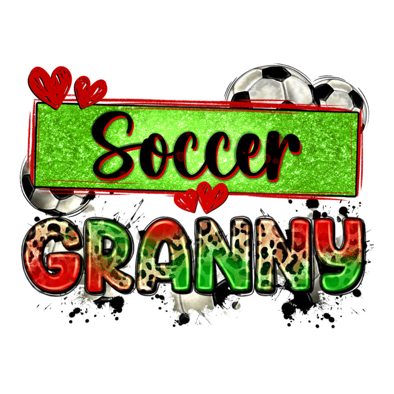 Soccer Granny With Leopard Premium Tee by Zillion Design Studio | Teevron