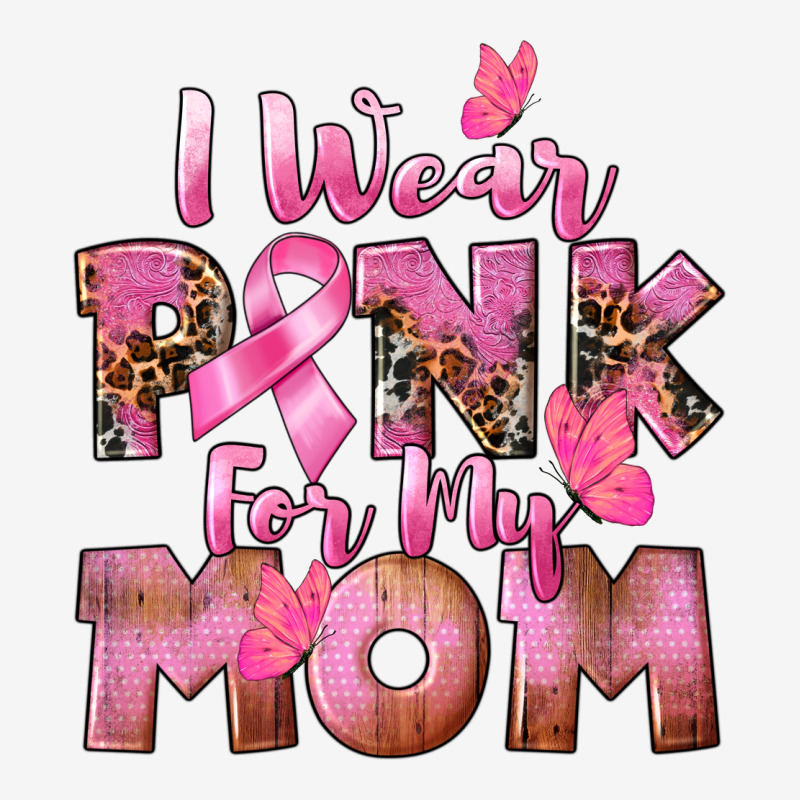 I Wear Pink For My Mom Urban Hoodie by CowGirlArtShop | Teevron