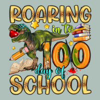 Roaring In To 100 Day Of School Heavyweight Hoodie | Teevron