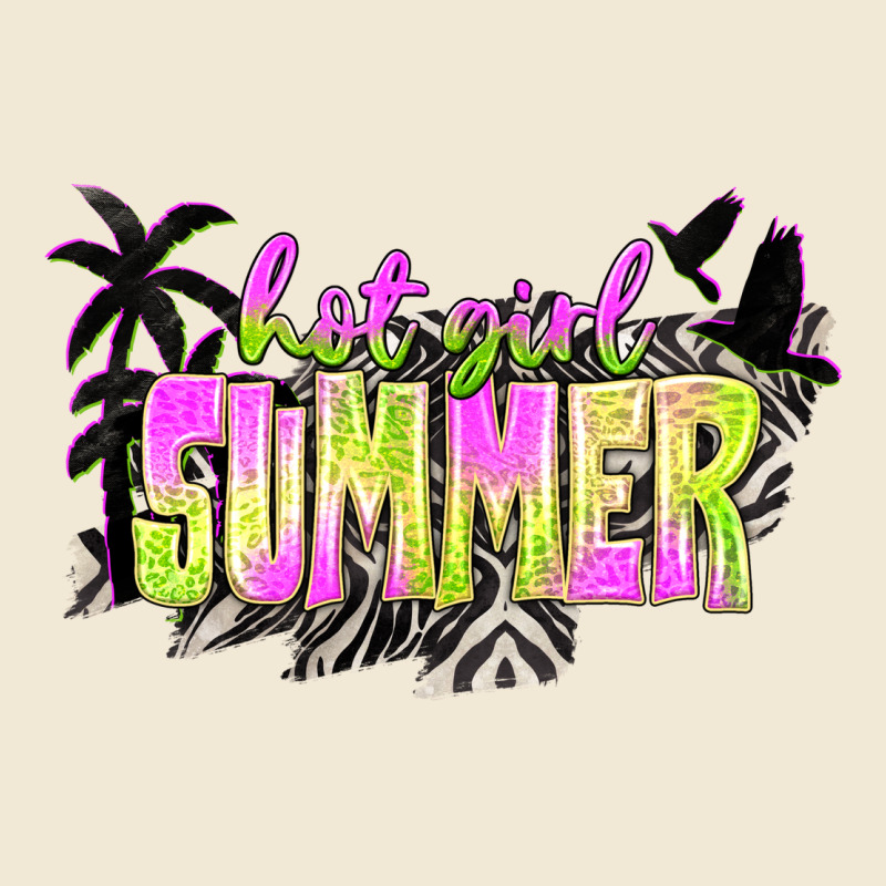 Hot Girl Summer With Palms Premium Tee by texasbilliewilder | Teevron