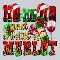 Ho Ho Ho And A Bottle Of Merlot Heavyweight Sweatshirt | Teevron