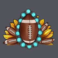 Football Gemstone Sunflower Vintage Hoodie | Teevron