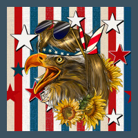 Mullet Eagle Seamless Pattern Urban Heavy Tee | Teevron