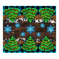 Christmas Tree With Snow Classic Tee | Teevron