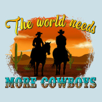 The World Needs More Cowboys Ladies Tee | Teevron