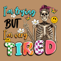 Im Trying But Im Very Tired Vintage Hoodie | Teevron