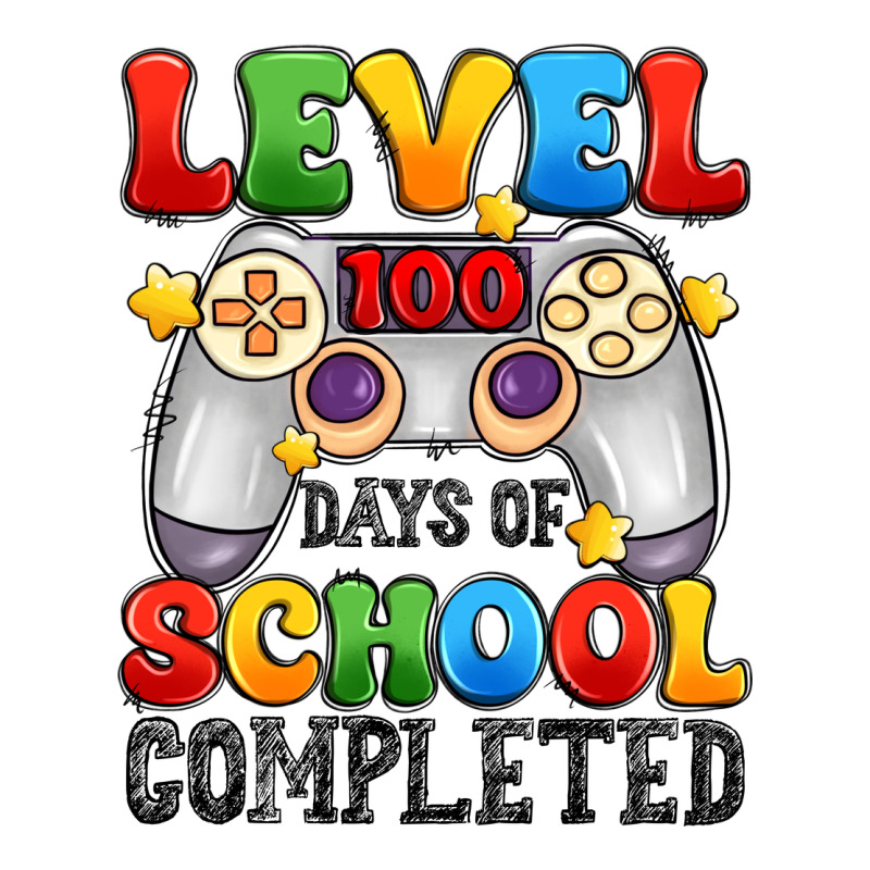 Level 100 Days Of School Completed Heavyweight Hoodie by Artiststas | Teevron