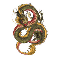 green and yellow dragon | Teevron