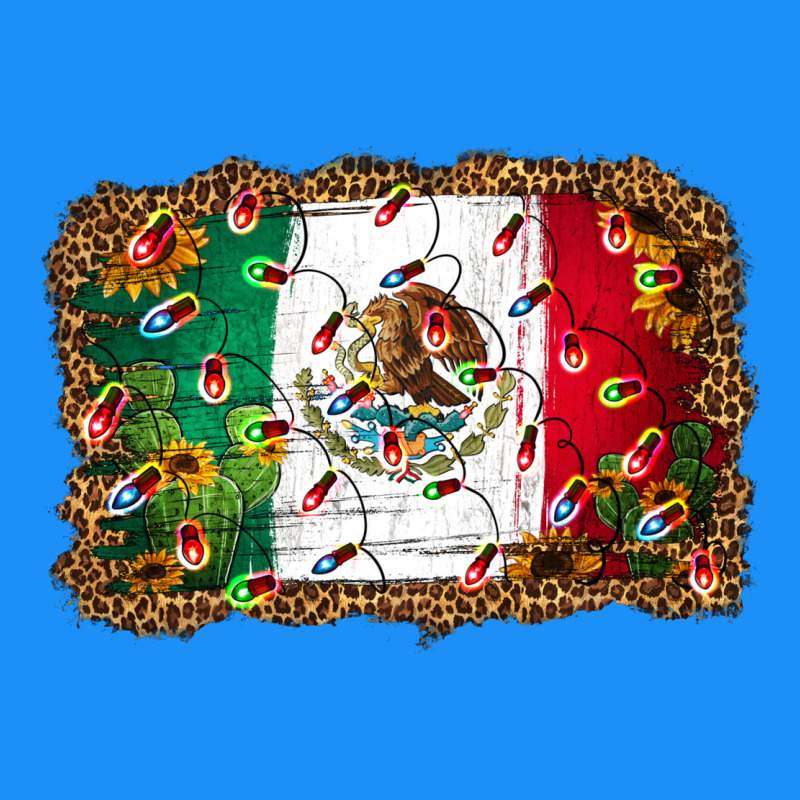 Christmas Lights Mexican Flag Classic Tee by Jasminsmagicworld | Teevron