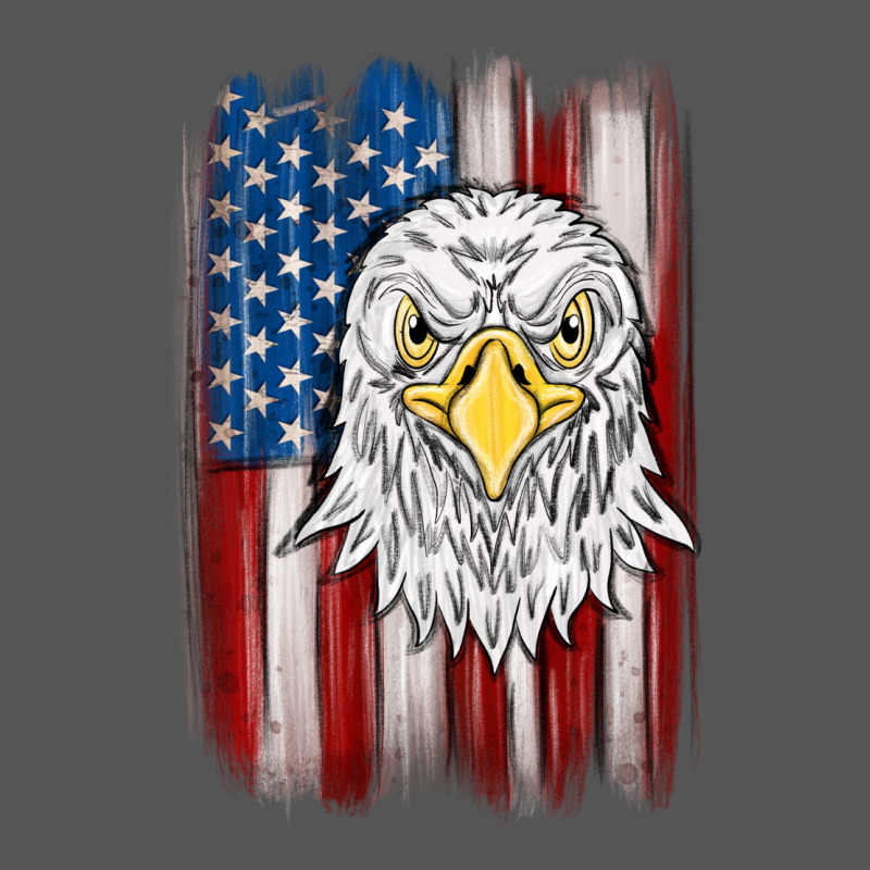 American Flag Eagle Zipper Hoodie by MaliasSmallBusiness | Teevron