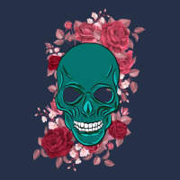 Skull With Flowers Premium Hoodie | Teevron