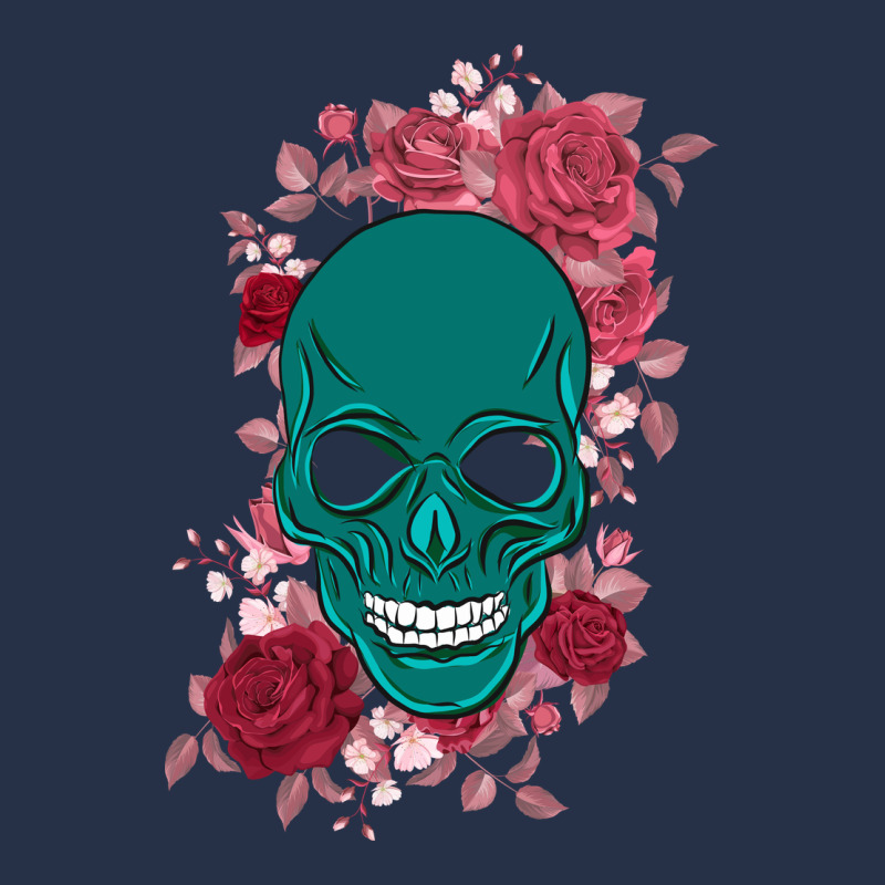 Skull With Flowers Premium Hoodie by Bettercallsaul | Teevron