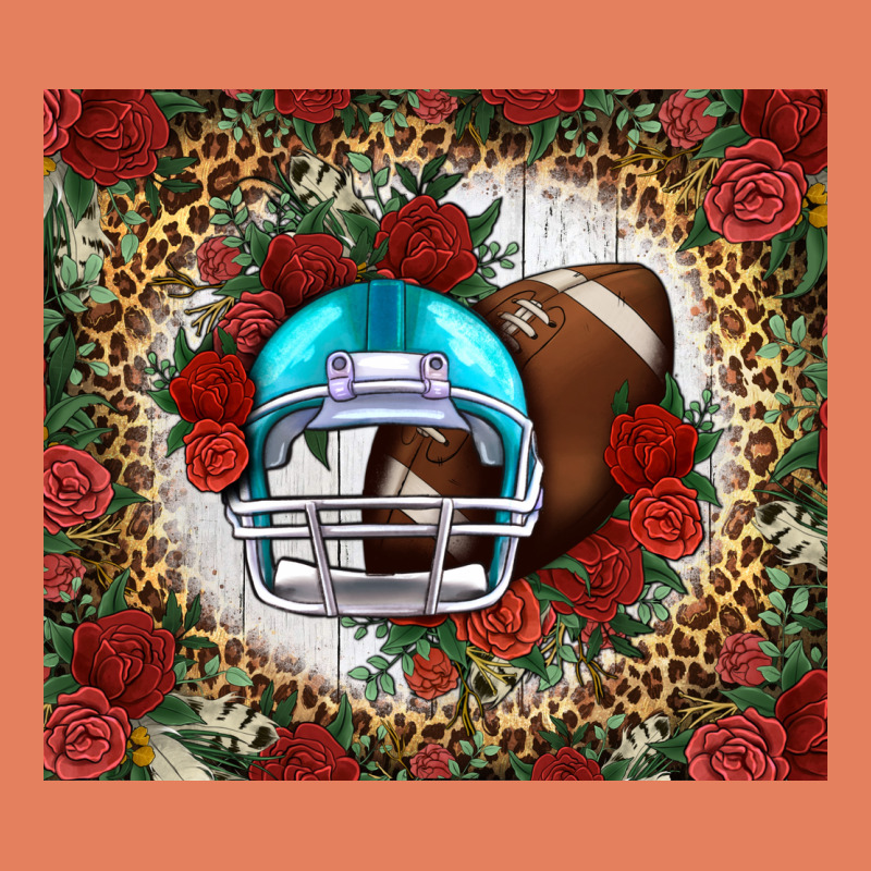 American Football Helmet And Leopard Classic Tee by NancyCooperArtShop | Teevron