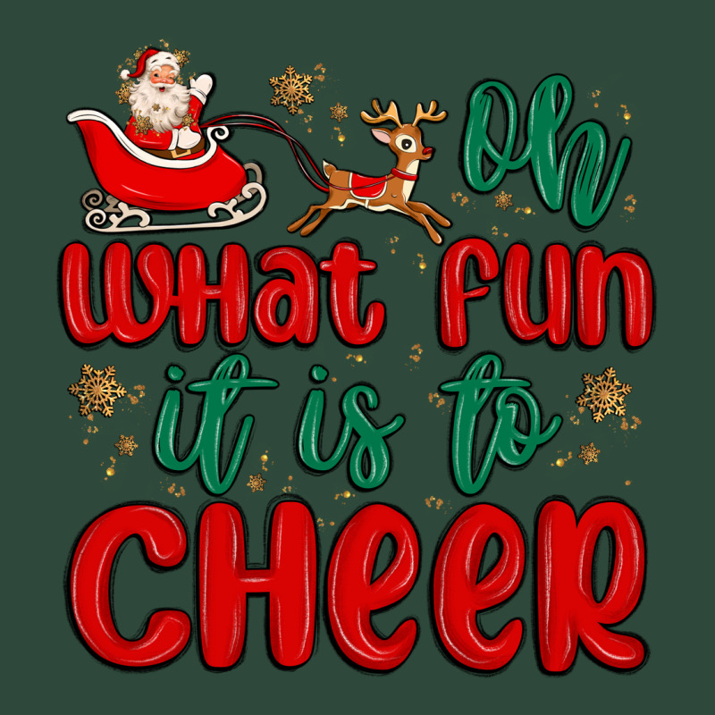 Oh What Fun It Is To Cheer Zipper Hoodie by MaliasSmallBusiness | Teevron
