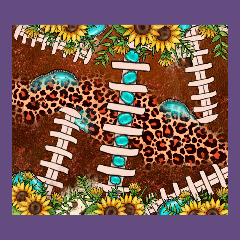 Football Leopard Gemstone Sunflower Vintage Hoodie by JahusDesignShop | Teevron