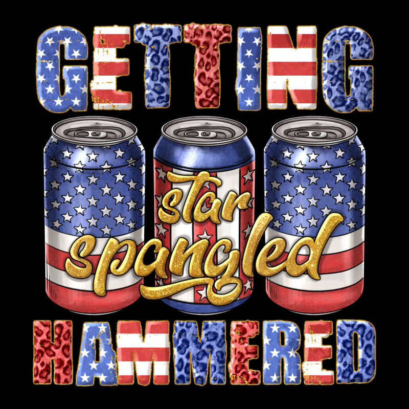 Getting Star Spangled Hammared Heavy Core Tee by texasbilliewilder | Teevron