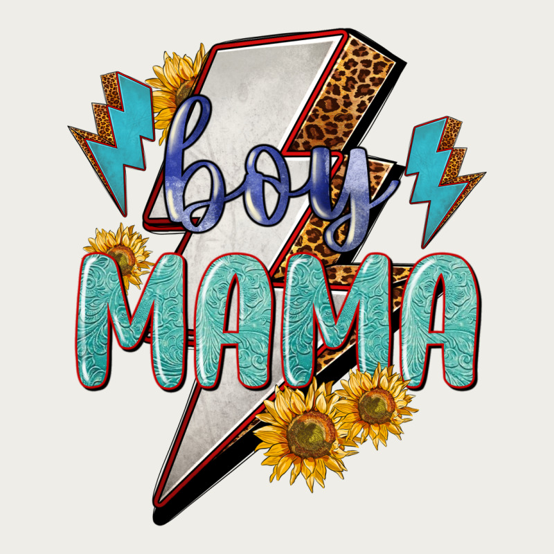 Boy Mama Lightning Bold Zipper Hoodie by NancyCooperArtShop | Teevron