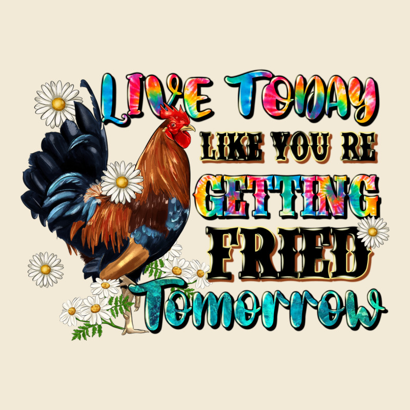 Live Today Like Fried Tomorrow Premium Hoodie by JahusDesignShop | Teevron