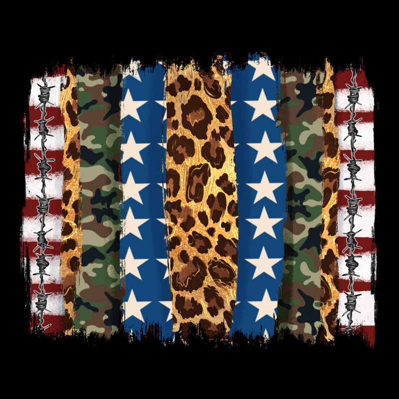 Usa Army Pattern Brushstroke Urban Heavy Tee by Artiststas | Teevron