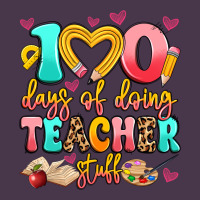 100 Days Of Doing Teacher Stuff Heavyweight Hoodie | Teevron