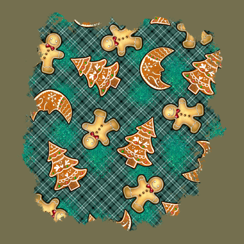 Christmas Gingerbread Cookies Patch Vintage Hoodie by BundleAndBundleShop | Teevron