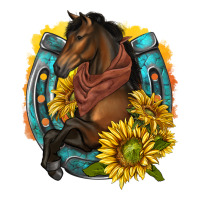 western horse with horseshoe | Teevron
