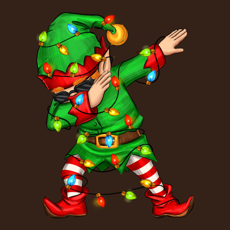 Dabbing Elf Heavy Core Tee by Zillion Design Studio | Teevron