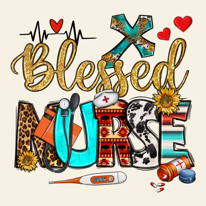 Blessed Nurse Vintage Tee by BundleAndBundleShop | Teevron