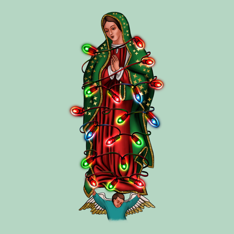 Our Lady Of Guadalupe Christmas Classic Tee by Jasminsmagicworld | Teevron