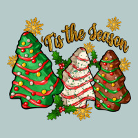 Tis The Season Christmas Cake Heavy Core Tee | Teevron