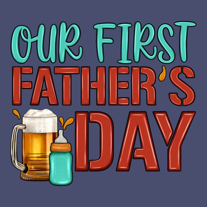 Our First Father's Day Vintage Tee by Artiststas | Teevron