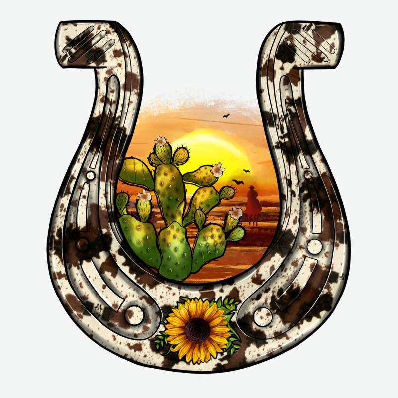 Horseshoe Sunset Urban Heavy Tee by JahusDesignShop | Teevron