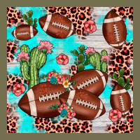 Football Leopard Cactus Seamless Pattern Vintage Hoodie | Teevron