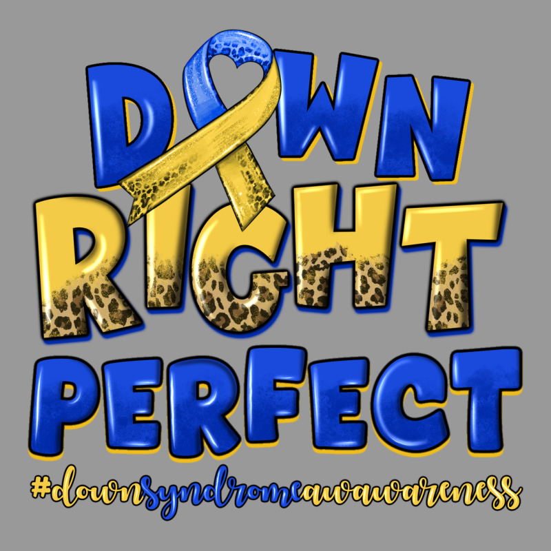 Down Right Perfect Down Syndrome Vintage Hoodie by Artiststas | Teevron