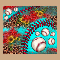 Baseball Leopard Turquoise Sunflower Vintage Hoodie | Teevron
