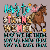 Heres To Strong Women Vintage Hoodie | Teevron