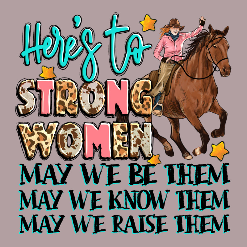 Heres To Strong Women Vintage Hoodie by Artiststas | Teevron